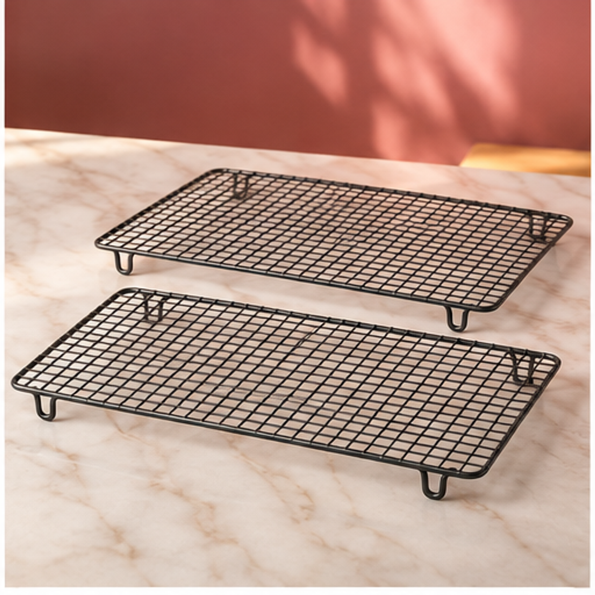 Stackable Cooling Rack Pair — lifestyle