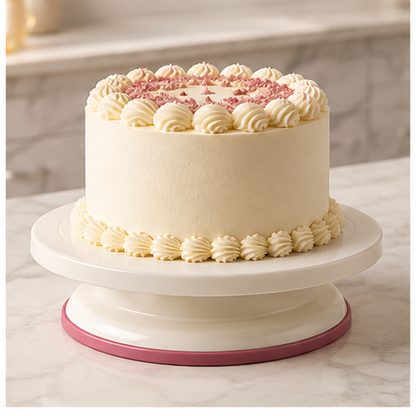 Cake Decorating Turntable — lifestyle
