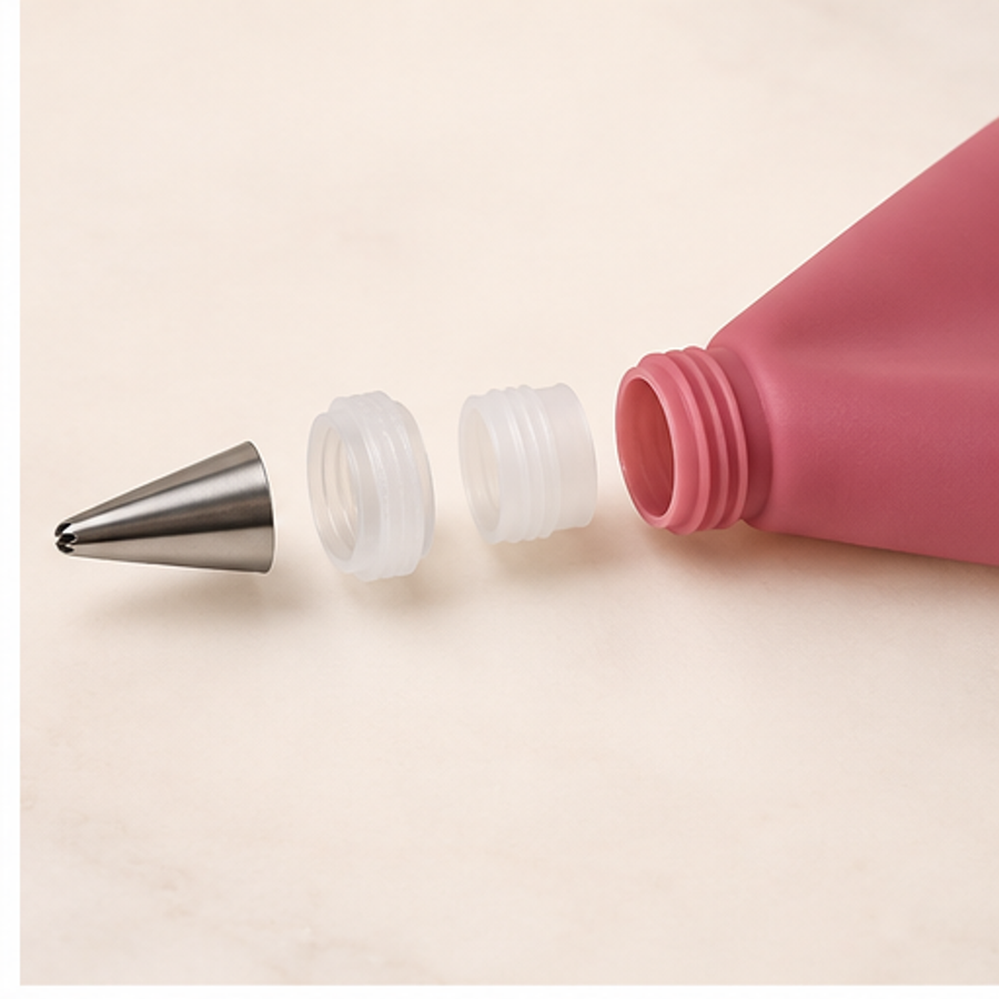Reusable Piping Bag and Tip Set — feature